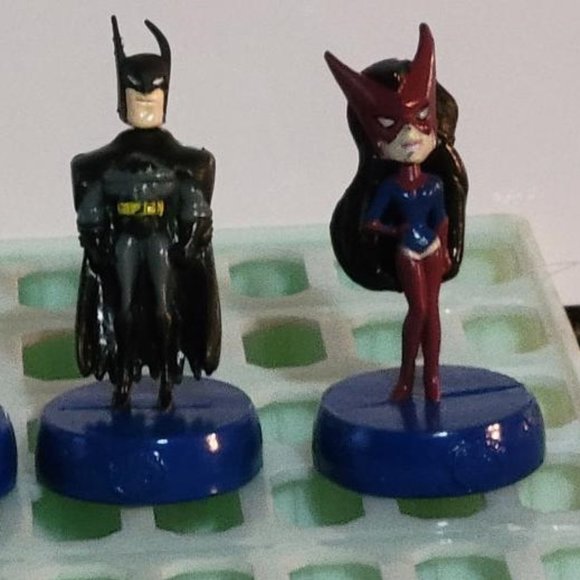 Justice League The Animated Series Pencil Top Mini Bobbleheads 2005 Set Of 10 - Picture 6 of 15